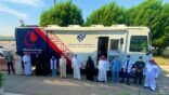 100 متبرع في حملة التبرع بالدم بجامعة الإمام عبدالرحمن بن فيصل