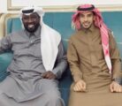 الإعلامي سعيد الزهراني وبريك الشلوي في ضيافة الدكتور حمد بن جروان
