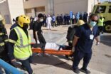 مستشفى الملك سلمان بالرياض ينفذ فرضية حريق