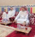 محافظ الخفجي يزور الإعلامي عبد الله عسيري بمنزله