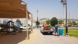 بلدية الجبيل تنتهي من إصلاح أربعة آلاف متر مربع من الأسفلت والأرصفة
