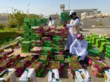 ضبط 7 أطنان من الفواكه قبل توزيعها بسوق الخضار والفواكه المركزي بالدمام