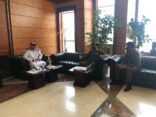 رئيس بلدية الخفجي ومدير المرور يناقشان المشاريع التنموية لتسهيل الحركة المرورية