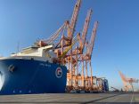 ميناء الجبيل التجاري يدشن معدات حديثة لمناولة الحاويات