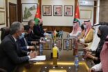 وزير التخطيط الأردني يلتقي بسفير المملكة والرئيس التنفيذي للصندوق السعودي للتنمية