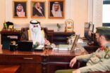 سمو أمير تبوك يستقبل مدير جوازات المنطقة