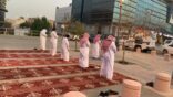 فرع رئاسة الأمر بالمعروف يوفر المصلى المتنقل بالأماكن العامة بمدينة الرياض