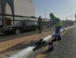 بلدية بقيق تكثف جهودها بمعالجة التشوة البصري