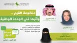مركز الملك عبدالعزيز للحوار الوطني يناقش منظومة القيم وأثرها في الوحدة الوط