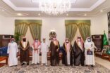 سمو أمير منطقة الجوف يكرم 3 طلاب متفوقين في حفظ القرآن الكريم