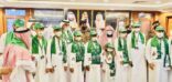 عدد من أبناء شهداء الوطن بتعليم مكة يزورون رئاسة شؤون الحرمين