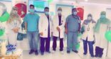 قسم الاسنان التخصصي بمستشفى الثغر يحتفل بذكرى اليوم الوطني 91