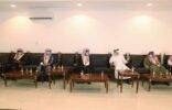 الشبانات يزور محافظ مرات ويلتقي منسوبي الهيئة بالمحافظة