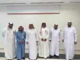 مدير عام التسويات بالموارد البشرية بزيارة تفقدية لمكتب عمل الجبيل