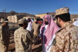 السند يزور الجنود المرابطين بالحدِّ الجنوبي بعسير ونجران