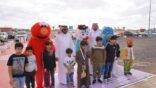 احتفاءً باليوم العالمي للطفل مدير التعليم بالقريات يدشن مبادرة ماذا أريد من العالم