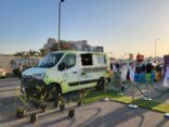 أمانة الشرقية توزع 1300 شجرة من خلال عربة شرقية خضراء في حاضرة الدمام