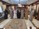 محافظ الخفجي يلتقي اللجنة المنظمة مهرجان كلنا الخفجي التاسع