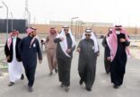 محافظ النعيرية يتفقد سير أعمال استعدادات الجهات بمهرجان ربيع النعيرية في نسخته العشرين