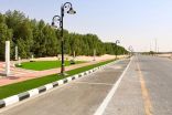 الانتهاء من أعمال ممرات رياضة المشي في يكرب وصلاصل بطول 1250 م.ط وبمساحة أكثر من 4300 م2