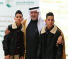 الدكتور الربيعة يلتقي التوأم السيامي الأردني محمد وأمجد بعد 12 عاما من فصلهما