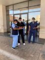 شئون الوفيات والطب الشرعي يشاركون في فرضية سقوط طائرة خارج مطار الملك خالد الدولي