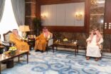 محافظ الأحساء يستقبل أمين المحافظة المهندس عصام الملا