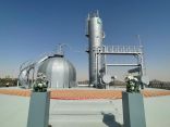 افتتاح مجسم معمل الزيت بالشراكة بين بلدية بقيق وشركة أرامكو السعودية
