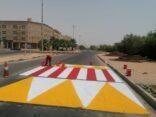 بلدية الخفجي تنفذ عدد من المشاريع ضمن برنامج معالجة التشوه البصري