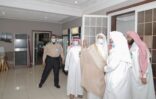 وزير الشؤون الإسلامية يتفقد مقر الوزارة بمشعر منى ويلتقي المشاركين في خدمة ضيوف الرحمن