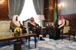 محافظ الأحساء يستقبل رئيس المحكمة الإدارية بالمحافظة