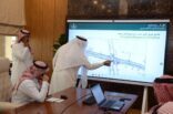 أمين الشرقية يناقش أعمال وإنجازات تحسين الطرق ومشاريع ربط الأحياء
