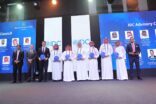 أول إنسان آلي بشري بالعالم بقمة الرؤساء التنفيذيين لتقنية المعلومات بالسعودية