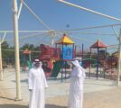 رئيس بلدية الخفجي يتفقد المشاريع التي تنفذها البلدية