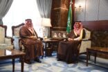 محافظ الأحساء يستقبل الرئيس التنفيذي لشركة الخطوط الحديدية السعودية سار