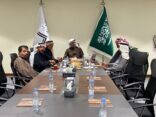 أعضاء لجنة الخدمات بلجنة العوامية يلتقون إدارة الرامس