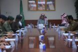 محافظ المجمعة يترأس الاجتماع الدوري لمدراء القطاعات الأمنية بالمحافظة