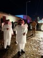 محافظ محايل يقف ميدانيا على أمطار قرى طريق محايل ابها