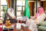 سمو أمير تبوك يستقبل مدير فرع الهيئة العامة للنقل بالمنطقة