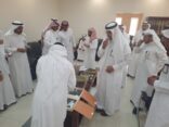 مكتب ضمان الأحساء يقيم حفل معايدة منسوبيه بمناسبة عيد الأضحى المبارك