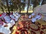 إعلاميون من عسير يشاركون بحملة التشجير لنكن قدوة