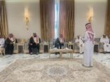أمير منطقة جازان يعزّي الشيخ الفيفي في وفاة نجله