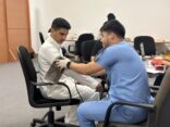 صحة الرياض تنفذ حملة توعوية بأهمية التبرع بالدم في جامعة اليمامة