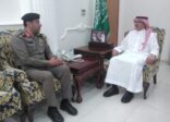 محافظ الجبيل يستقبل مدير شرطة المحافظة المعين
