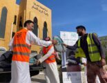 توزيع 300 حقيبة شتوية لرجال النظافة في غرب الدمام بالتعاون مع جمعية البركة الخيرية