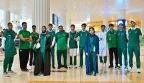 صغار التايكوندو يشاركون في عراك الألعاب الخليجية