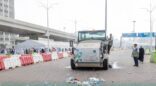 البدء في تفريغ مخازن النفايات بالمشاعر المقدسة