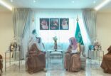 النائب العام يلتقي السفير القطري لبحث سبل التعاون بالمجالات العدلية والقضائية