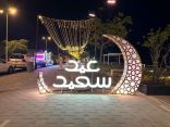 الشرقية تزدان بأشكال الزينة والأنوار والمجسمات الجمالية ابتهاجا بعيد الفطر