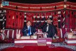 ولي العهد يلتقي رئيس الوزراء العراقي